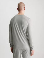 Pánské spodní prádlo Ostatní pletené topy L/S HENLEY 000NM2238EP7A - Calvin Klein