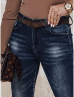 BLUEDEN dámské džínové kalhoty s páskem FashionStreet UY2317 BLUEDEN dámské džínové kalhoty s páskem FashionStreet UY2317