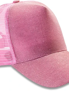 Result Headwear RC 090X 5 panelová třpytivá kšiltovka "New York" 28.090X pink
