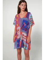 Vamp - Šaty s krátkými rukávy 20428 - Vamp Vamp - Šaty s krátkými rukávy 20428 - Vamp