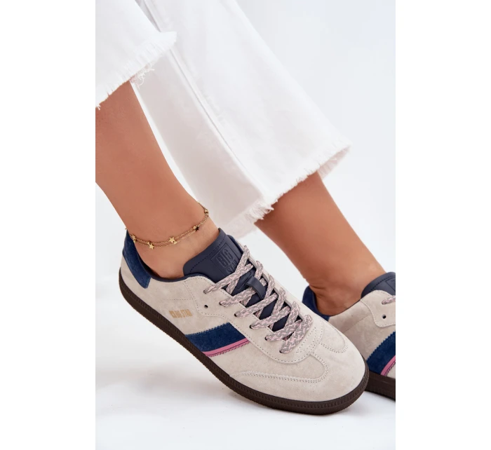 Dámské Nízké Sněhule Z Semiše Big Star model 21705751 HIPOLY SYSTEM Šedé - Big Star Shoes Dámské Nízké Sněhule Z Semiše Big Star model 21705751 HIPOLY SYSTEM Šedé - Big Star Shoes