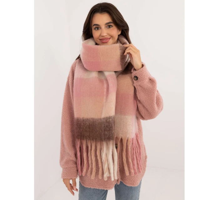 Šála AT SZ model 20527584 tmavě růžová - FPrice