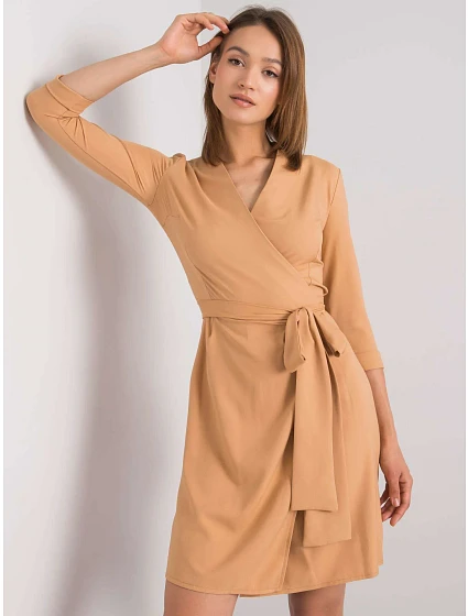 Šaty LK SK model 17605798 velbloud - FPrice Šaty LK SK model 17605798 velbloud - FPrice