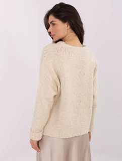 Jumper MI SW WK32601.19 světle béžový
