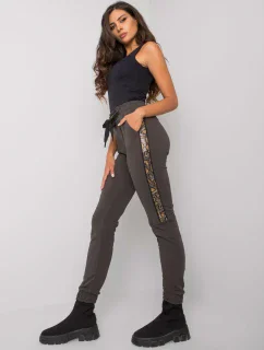 Tepláky RV DR 6891.54 tmavá khaki