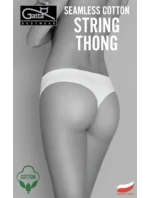 SEAMLESS COTTON STRING THONG