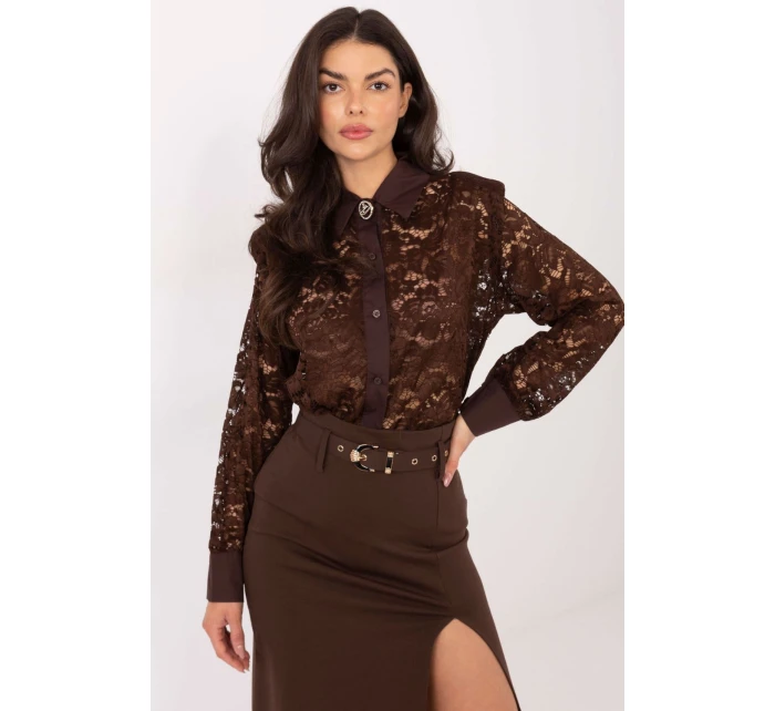 Košile s dlouhým rukávem model 222321 Italy Moda Košile s dlouhým rukávem model 222321 Italy Moda