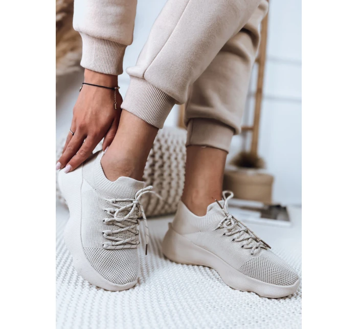 KRISTA dámské boty béžové Dstreet ZY0309 KRISTA dámské boty béžové Dstreet ZY0309