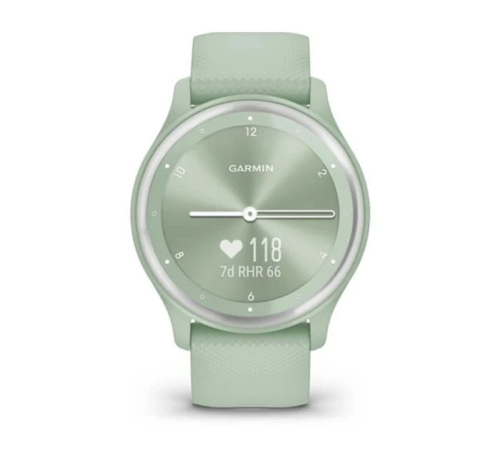 Garmin Vivomove Sport 40mm Agave Mint Silikonové hodinky Garmin Vivomove Sport 40mm Agave Mint Silikonové hodinky