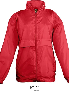 SOL'S Surf Kids Dětská větrovka 25.2300 red