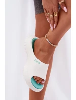 Pěnové Dámské Pantofle Big Star model 21694551 Bílé - Big Star Shoes Pěnové Dámské Pantofle Big Star model 21694551 Bílé - Big Star Shoes