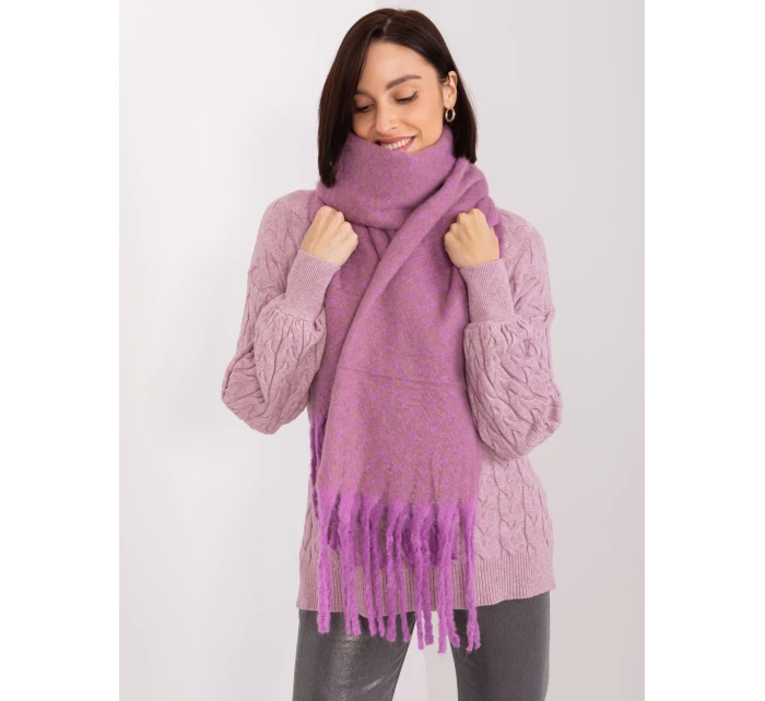 Szalik AT SZ model 19040919 fioletowy - FPrice Szalik AT SZ model 19040919 fioletowy - FPrice