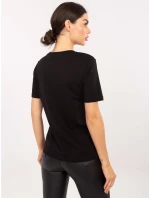 Tričko D12022M02844A černé Tričko D12022M02844A černé