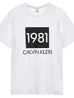 Dámské Tričko s krátkým rukávem QS6343E-100 - Calvin Klein