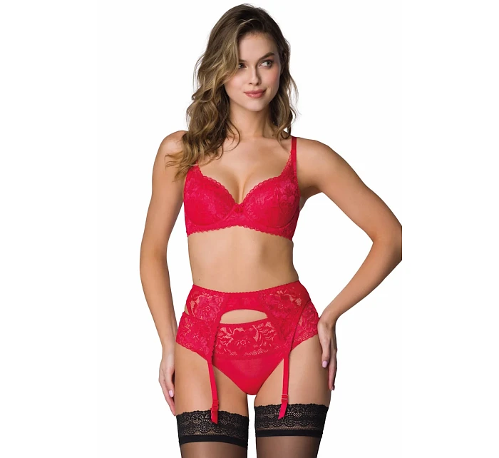 Dámská podprsenka Hannah 0115/11 Červená - MAT Dámská podprsenka Hannah 0115/11 Červená - MAT