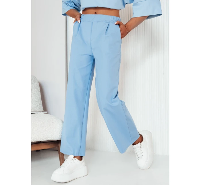 Dámské široké kalhoty RITES modré FashionStreet UY2008 Dámské široké kalhoty RITES modré FashionStreet UY2008