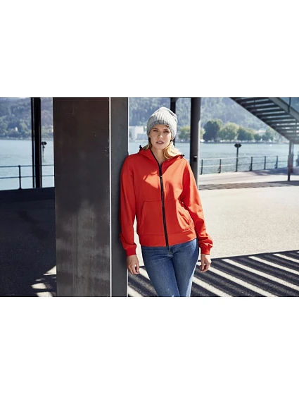 JN Dámská 2vrstvá softshellová bunda s kapucí 02. navy/navy model 22530559 - Daiber JN Dámská 2vrstvá softshellová bunda s kapucí 02. navy/navy model 22530559 - Daiber