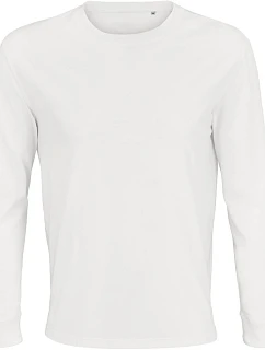 SOL'S Pioneer LSL Tričko s dlouhým rukávem z bio bavlny 25.3982 white