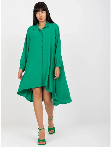 Dámské šaty DHJ SK model 17531599 zelené - FPrice