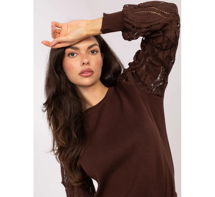 Jumper PM SW YIS1077.83 hnědý Jumper PM SW YIS1077.83 hnědý