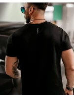 Pánské tričko model 18539884 černé - Ola Voga Pánské tričko model 18539884 černé - Ola Voga