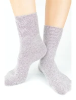 PONOŽKY BEZ TLAKU HLADKÉ S ANGORSKOU PŘÍZÍ SB082