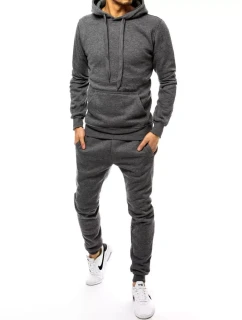 Pánské tmavě šedé tepláky model 21962996 - Dstreet