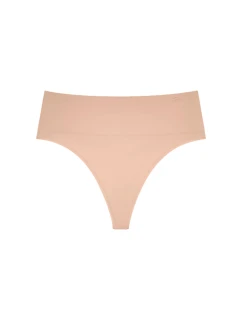Dámská tanga Triumph Soft Sculpt Bandeau String - BROWN - sv. hnědé 00EP - TRIUMPH