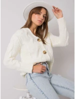 Sweter LC SW model 21294256 ecru - FPrice Sweter LC SW model 21294256 ecru - FPrice