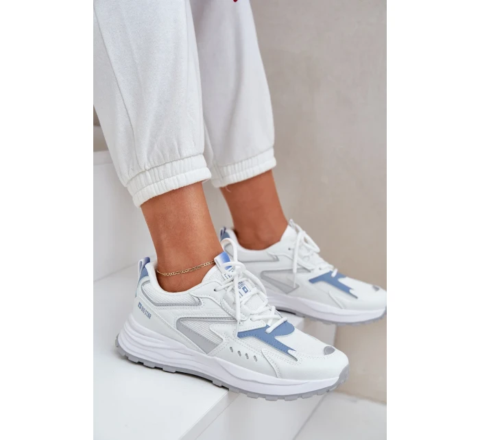 Dámské boty Big Star HI-POLY SYSTEM– bílo-modré