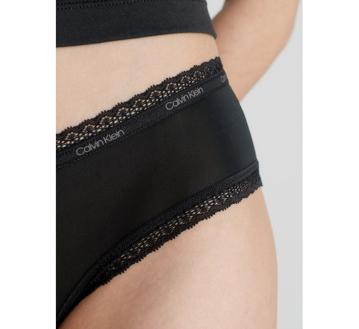 Dámské kalhotky Hipster Panty Bottoms Up 000QD3767EUB1 černá - Calvin Klein