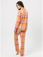 Dámské pyžamo LNS 473 B24 oranžové - Key Dámské pyžamo LNS 473 B24 oranžové - Key