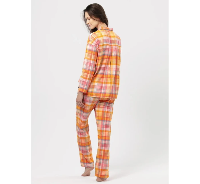 Dámské pyžamo LNS 473 B24 oranžové - Key Dámské pyžamo LNS 473 B24 oranžové - Key