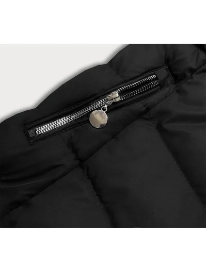 KRÓTKA PUCHOWA KURTKA ZIMOWA DAMSKA CZARNA model 21244394 - J.STYLE