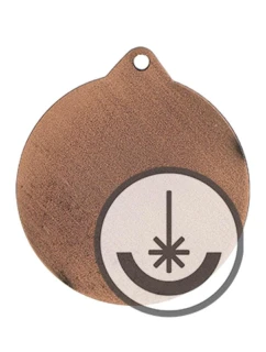 Medal grawerowany laserem- RMI