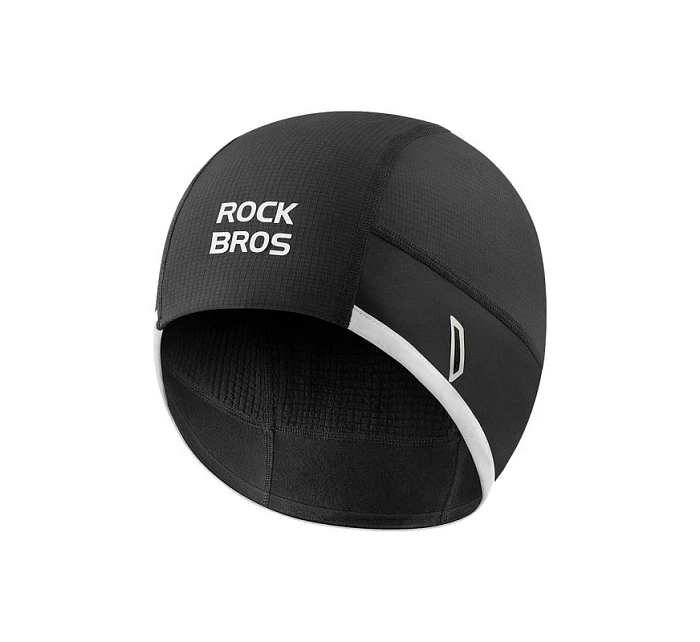 Rockbros M016 zimní větruodolná cyklistická čepice velikost 54-61 cm - černá