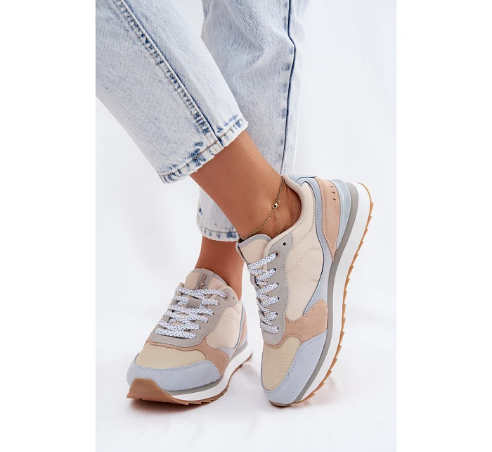 Dámské semišové tenisky McArthur MA2512W Modré