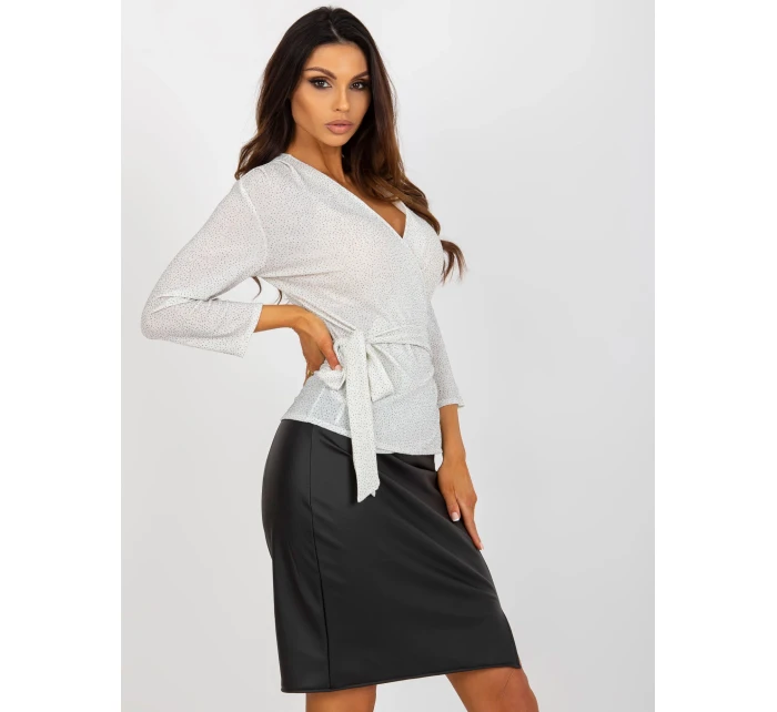 Dámská halenka LK BZ 507364.87P ecru - FPrice