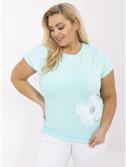 Bluzka RV BZ model 21072716 mietowy - FPrice