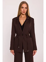 M873 Blejzr se stahováním v pase - hnědý