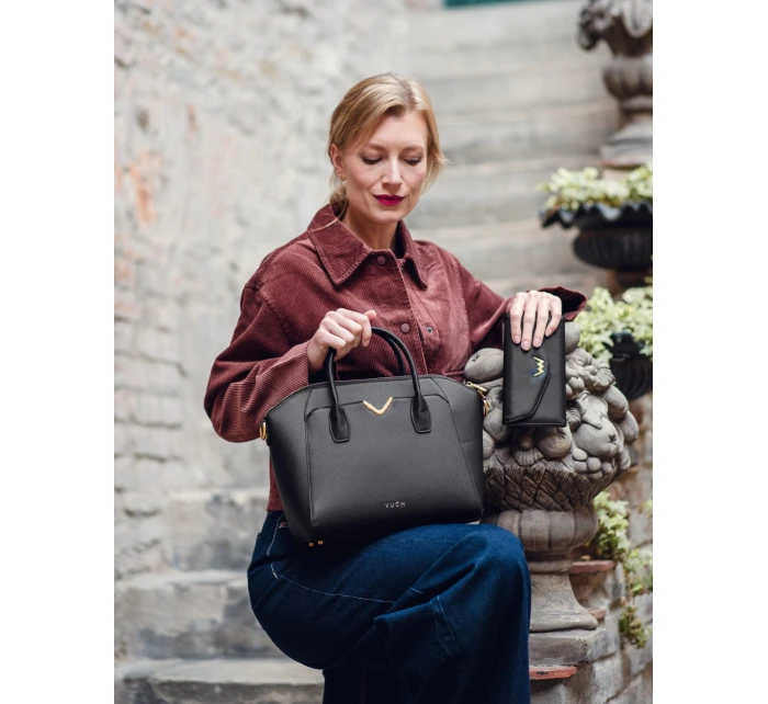 Dámská kabelka Vuch Lanteea Black Dámská kabelka Vuch Lanteea Black