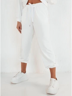 Dámské tepláky FILAN ecru FashionStreet UY1885