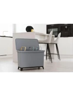 SORTIBOX 3W1 SMOOTH GRAY odpadkový koš SORTIBOX 3W1 SMOOTH GRAY odpadkový koš