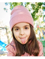 Kid WindS Dětská pletená čepice model 22479189 pink - Atlantis Headwear