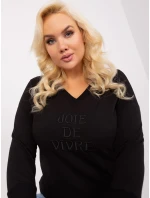 Bluzka RV BZ model 18965377 czarny - FPrice Bluzka RV BZ model 18965377 czarny - FPrice