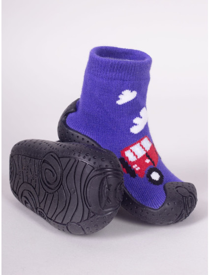 Dětské chlapecké ponožky s podrážkou Blue model 19758375 - Yoclub