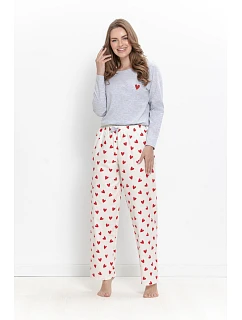 3624 DÁMSKÉ DLOUHÉ PYŽAMO CORIN S–XL