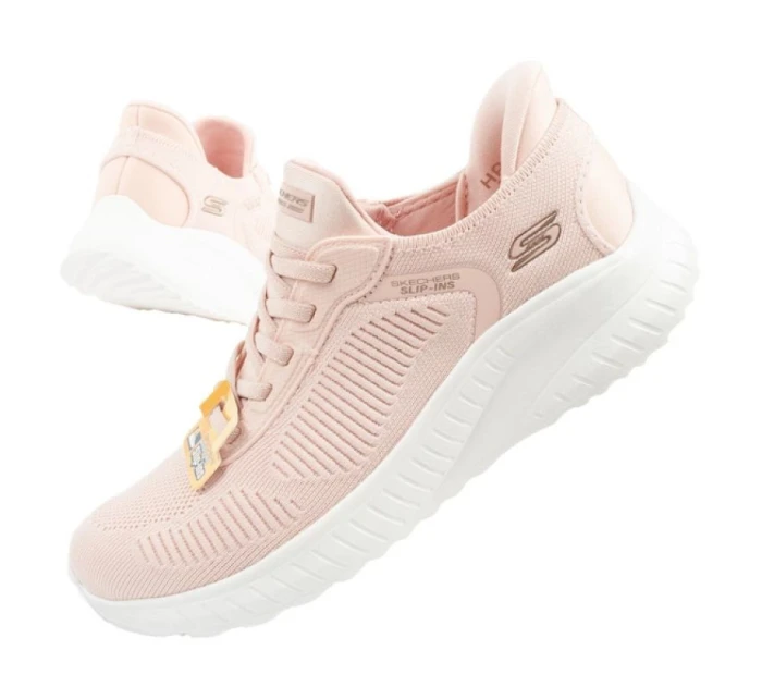 Skechers Bobs Squad tenisky Slip-ins W 117497/LTPK dámské boty Skechers Bobs Squad tenisky Slip-ins W 117497/LTPK dámské boty