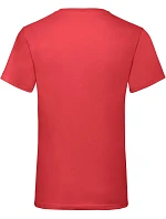 Fruit of the Loom Valueweight V-Neck T Tričko s výstřihem do V 16.1066 red Fruit of the Loom Valueweight V-Neck T Tričko s výstřihem do V 16.1066 red