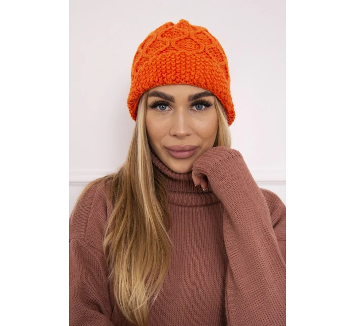 Roma Bis fleecová čepice K235 oranžová Roma Bis fleecová čepice K235 oranžová